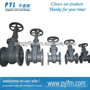 Cuniform handles water pressure 2 inch gate valve